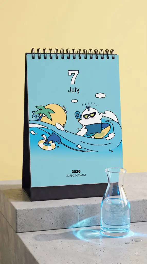 기업 일러스트 캘린더